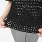 90s Cord Lace Top