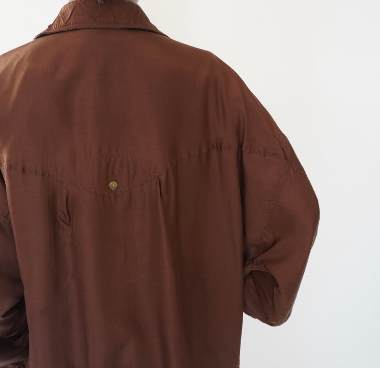 90s Silk Design Light Jacket