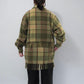 80s Plaid Fringe Design jacket Made in Italy