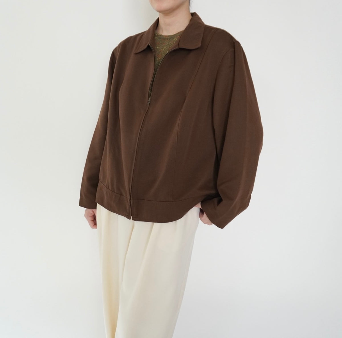 90s Brown Light Jacket