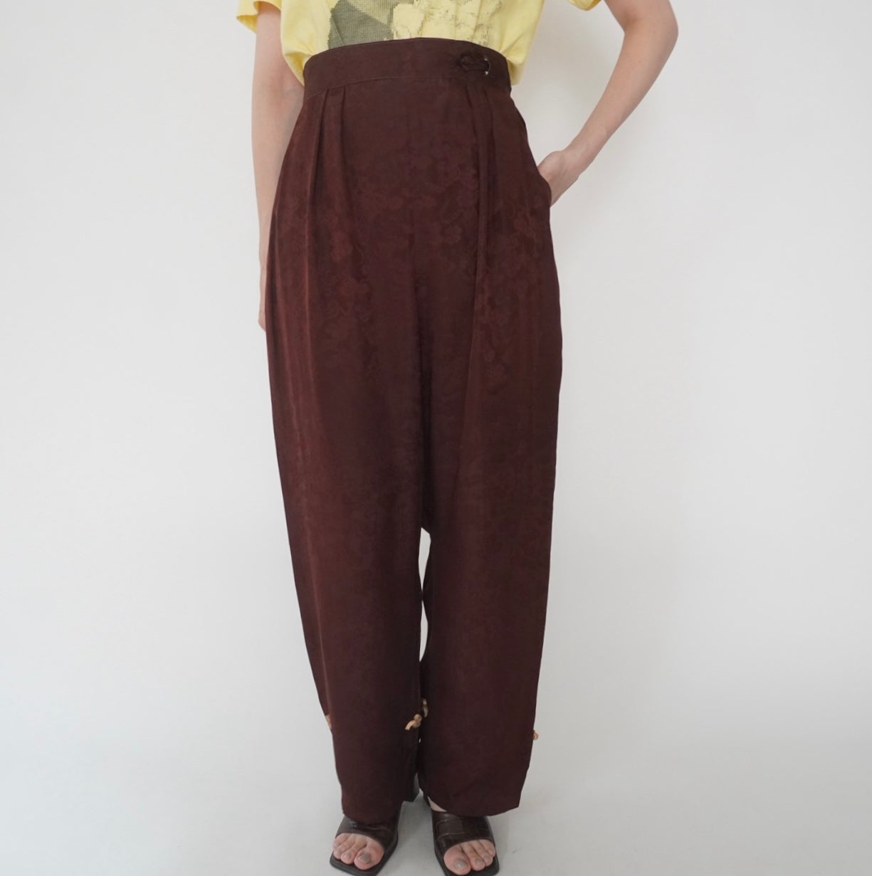 40s Silk Pants