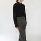 90s Black Design Top