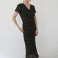 90s EURO Printed Dress