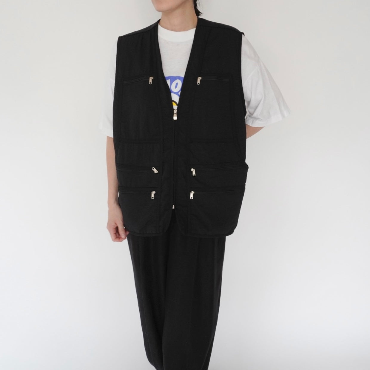 90s Design Zip Vest