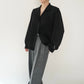 90s Pleated Design Blouse