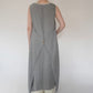 90s Linen  Maxi Dress Made in Italy