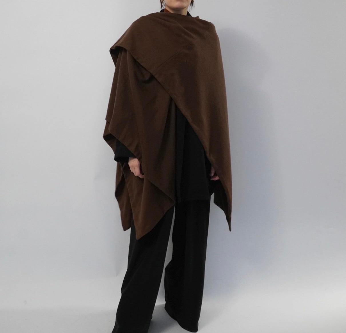 80s Brown Cape