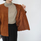 90s Suede Blouse, Jacket
