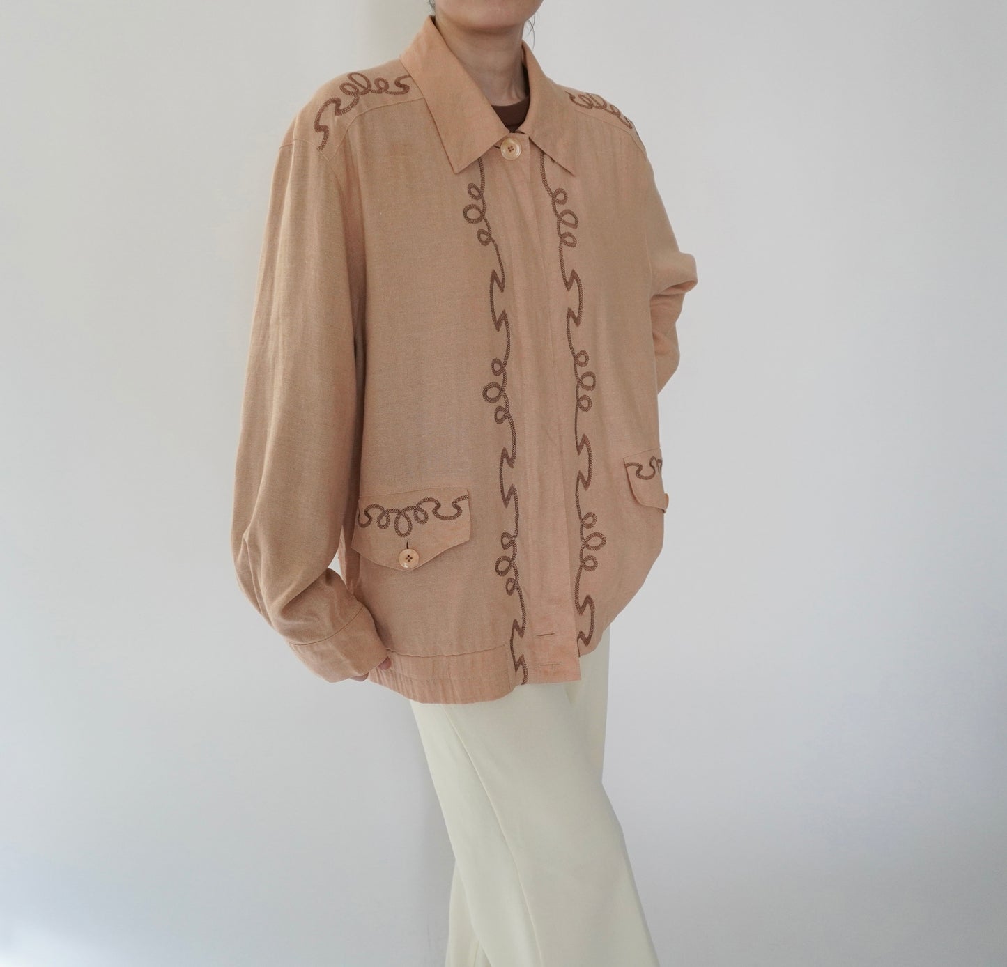 80s Stitch Design Jacket