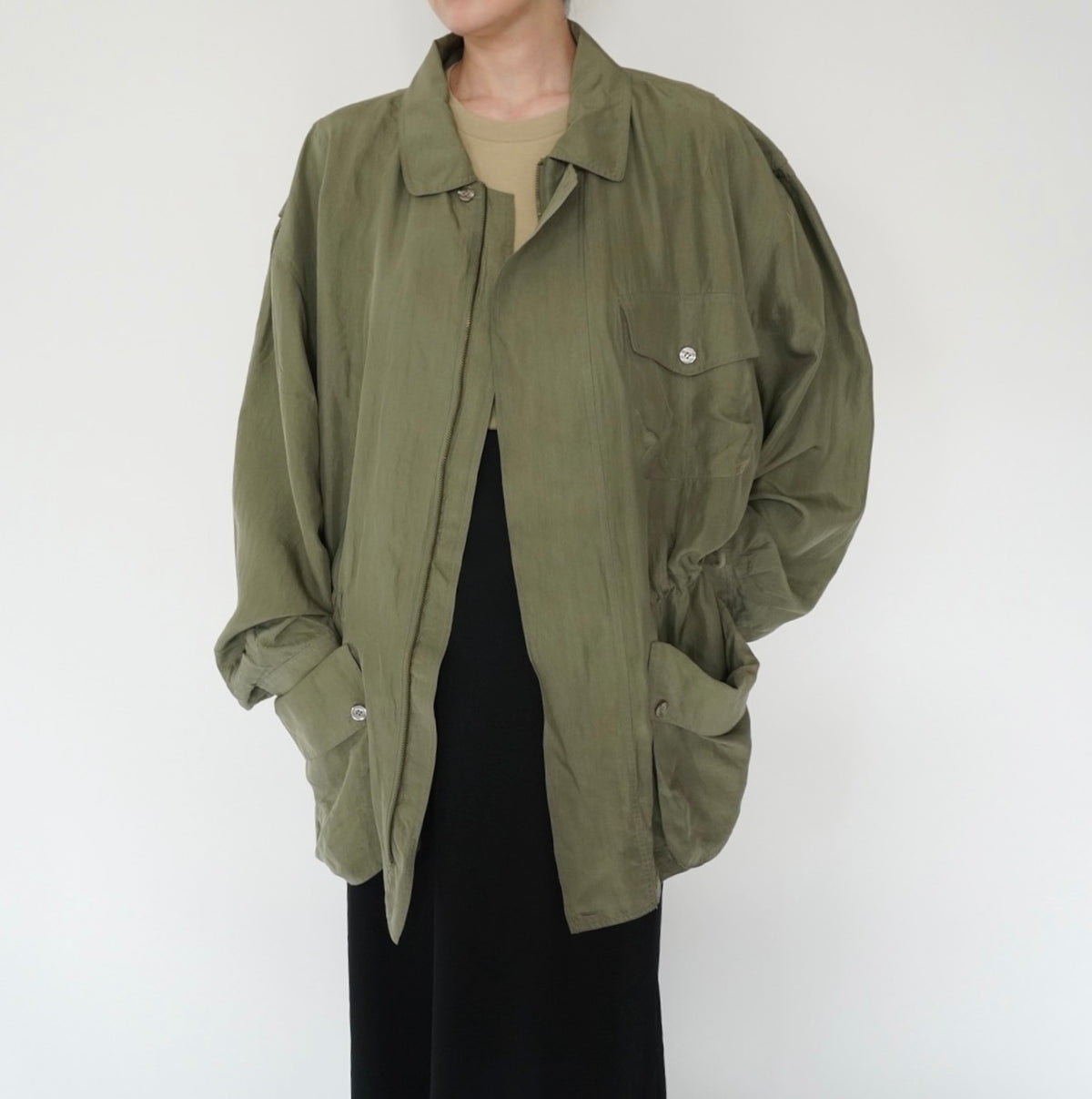 90s Silk Light Jacket
