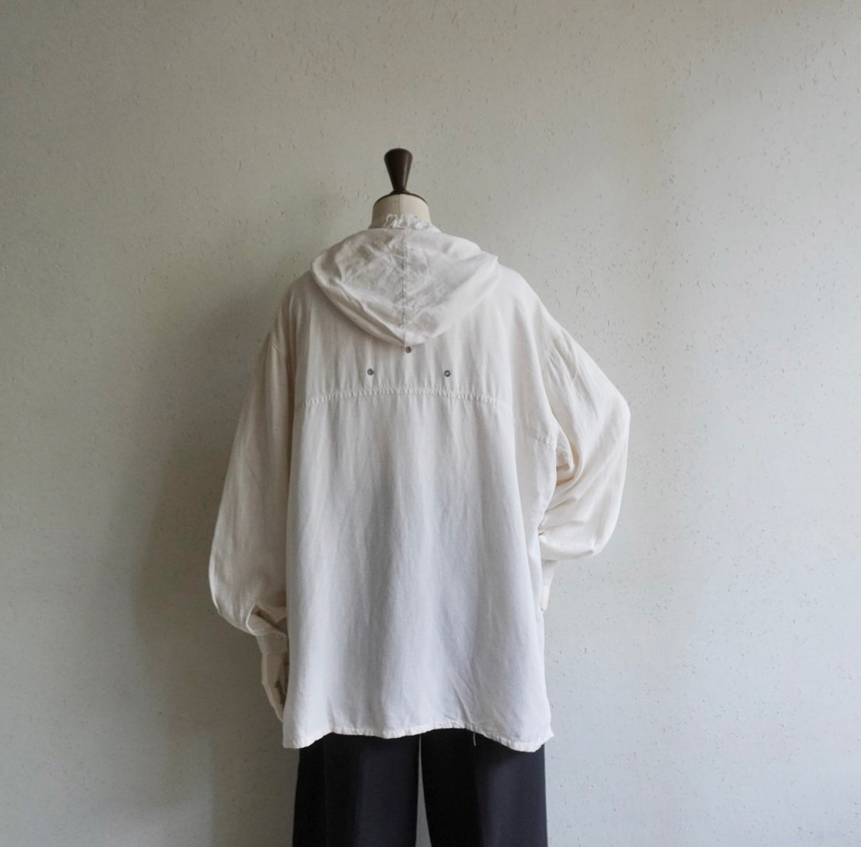 90s Hooded Shirt Made in Italy