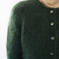 60s Green Mohair Cardigan