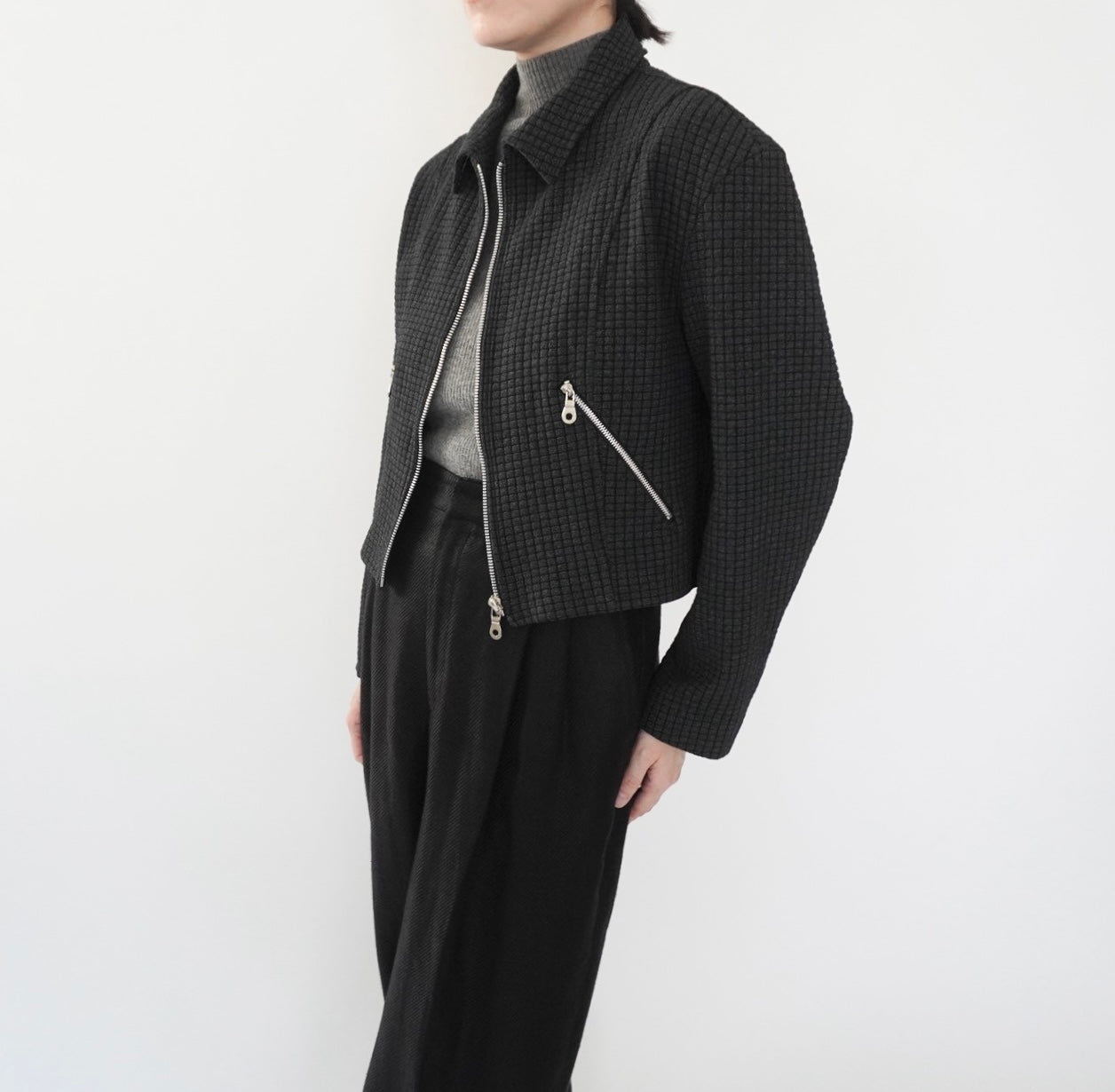 90s Design Top,Light Jacket Made in Italy