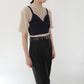 90s Embroidery Top Made in Italy