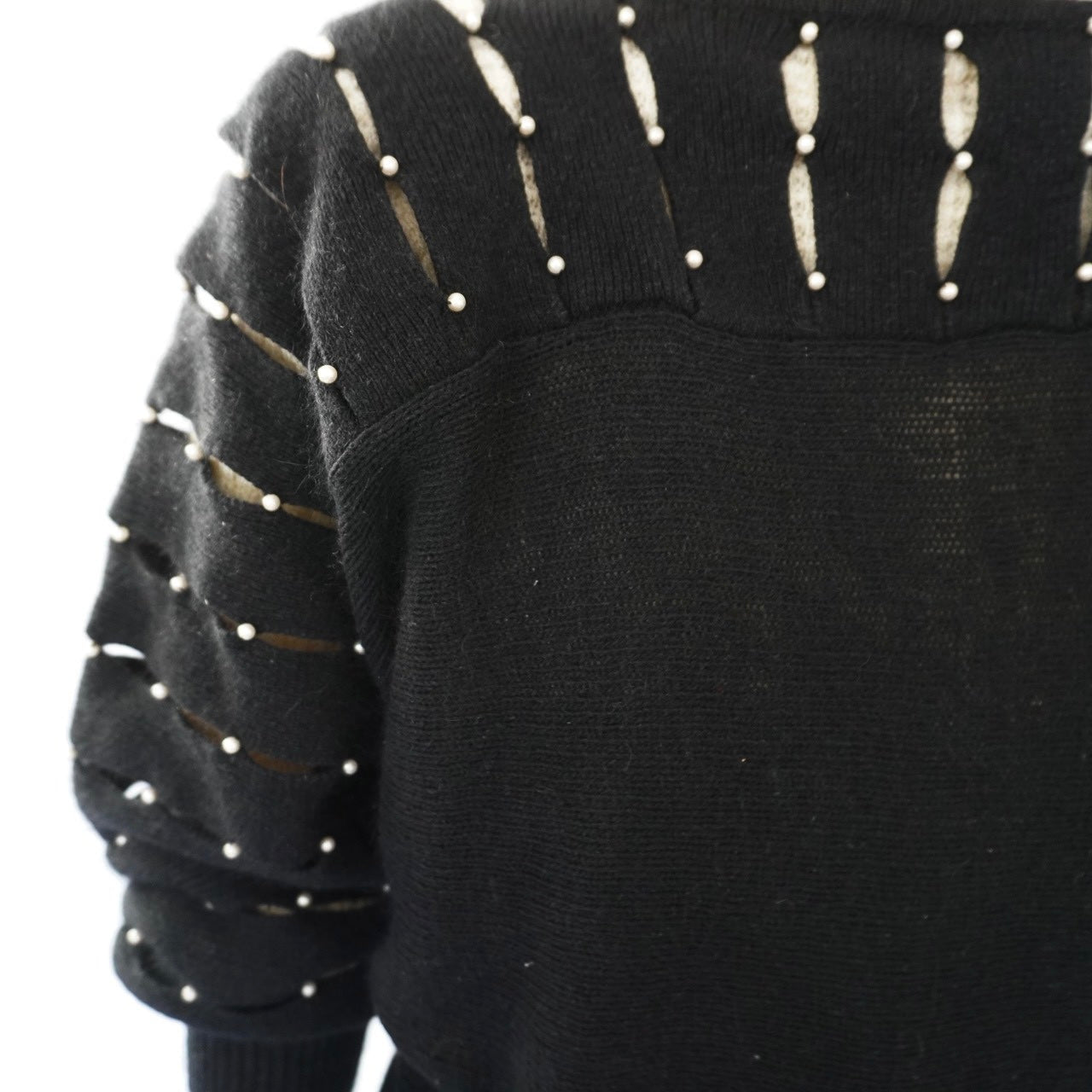 80s Design Knit Top