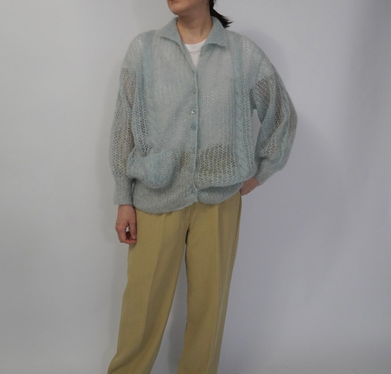 80s Knit Cardigan