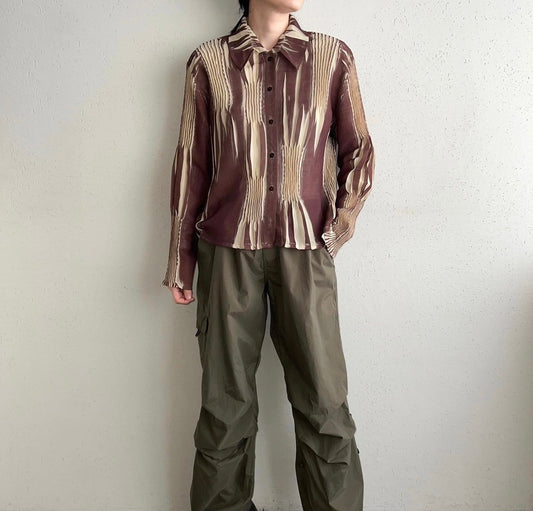 Pleated Design Shirt