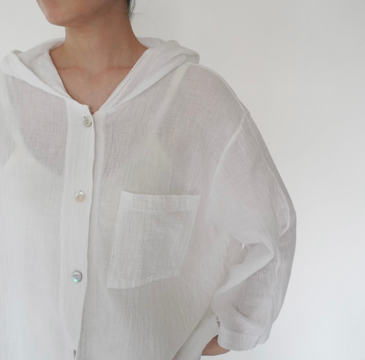90s Design Cotton Shirt