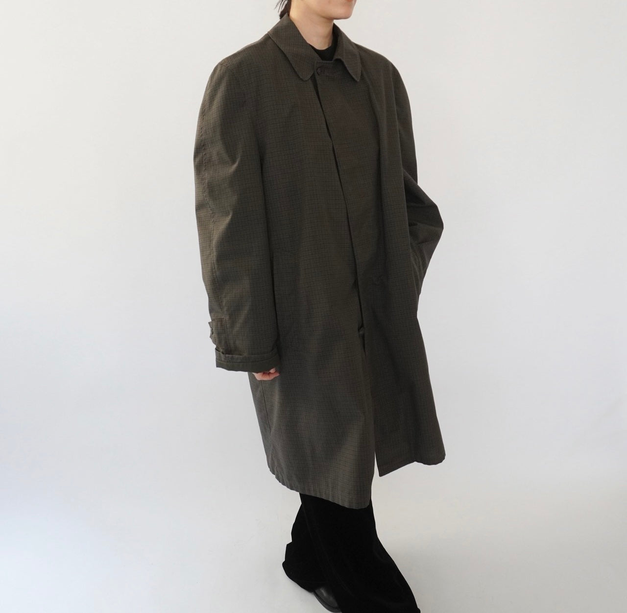 60s "Plymouth" Plaid Coat