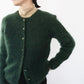 60s Green Mohair Cardigan