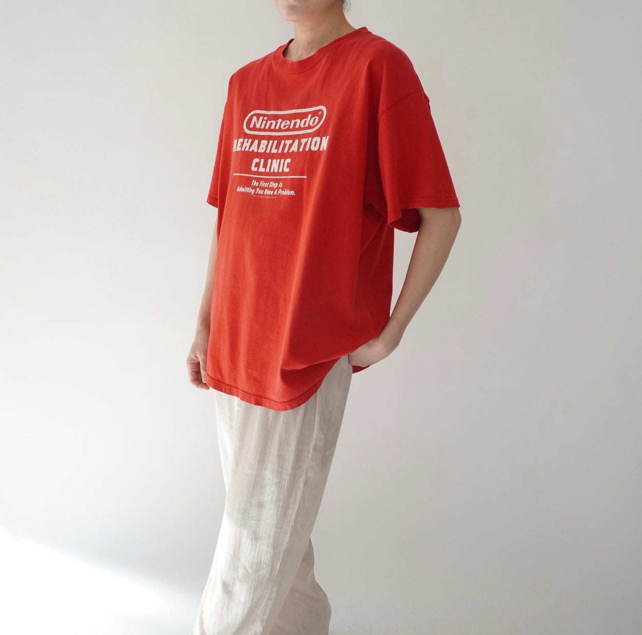 03s "Nintendo" Printed T-shirt