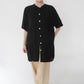 90s Black Long Blouse
