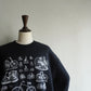 90s Printed Sweater Made in Ireland