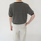 90s Black x White Striped Top