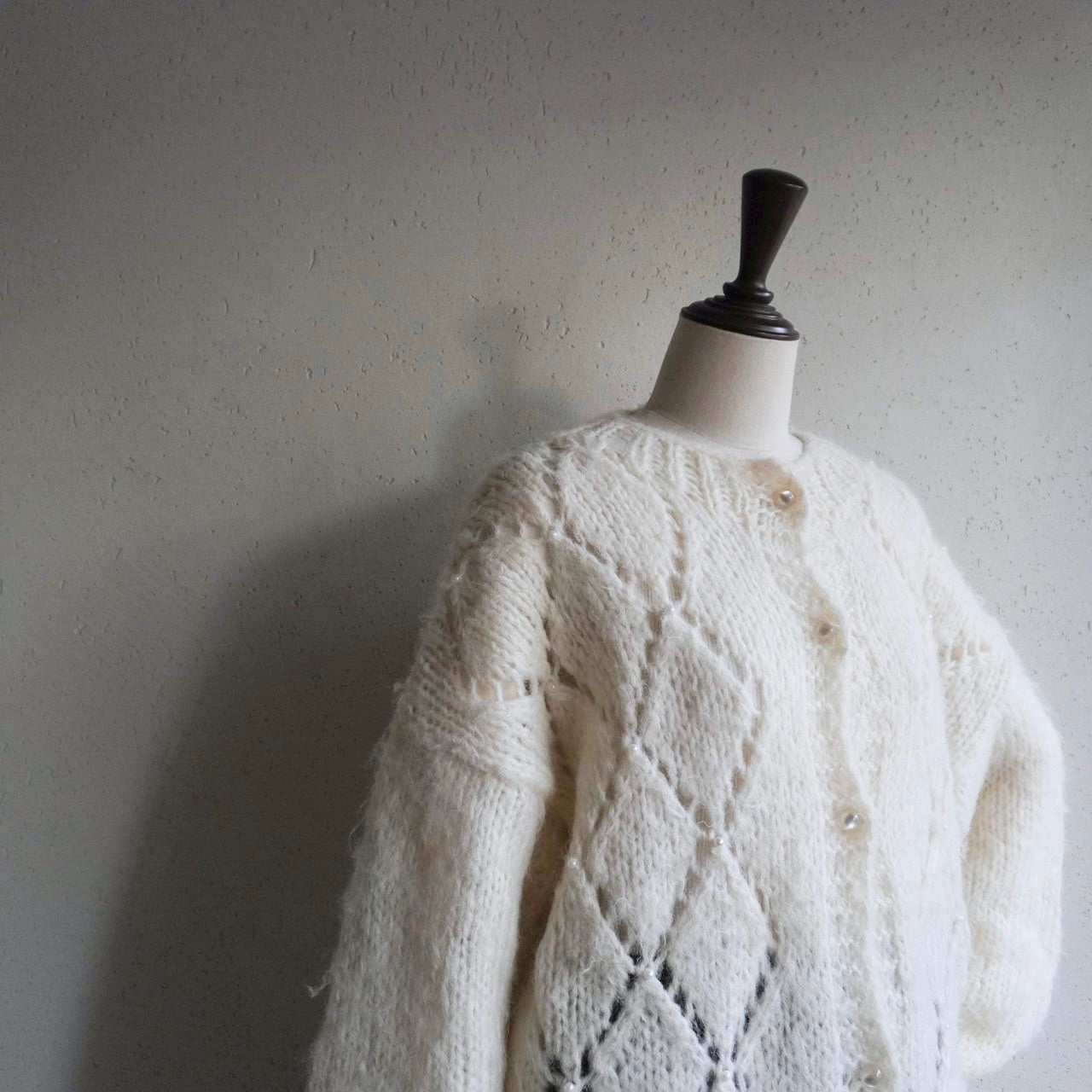 80s Design Knit Cardigan