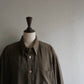 Khaki Faux Suede Shirt