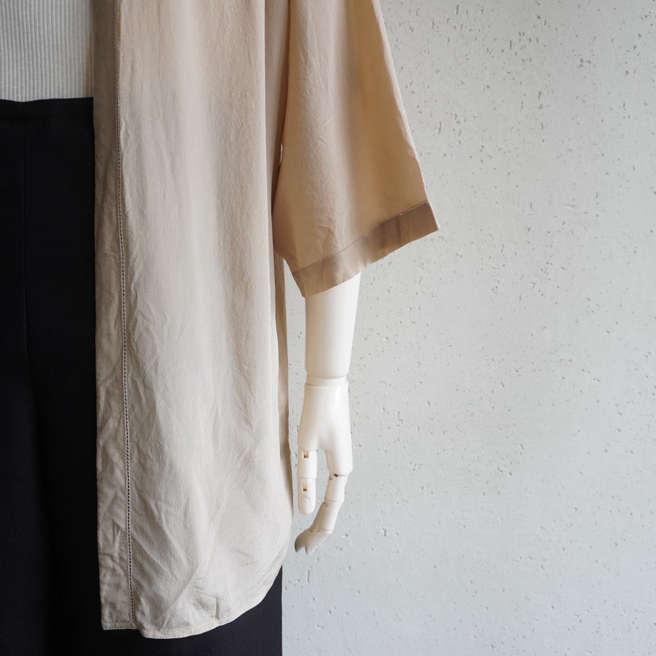 80s Silk Robe Made in Italy