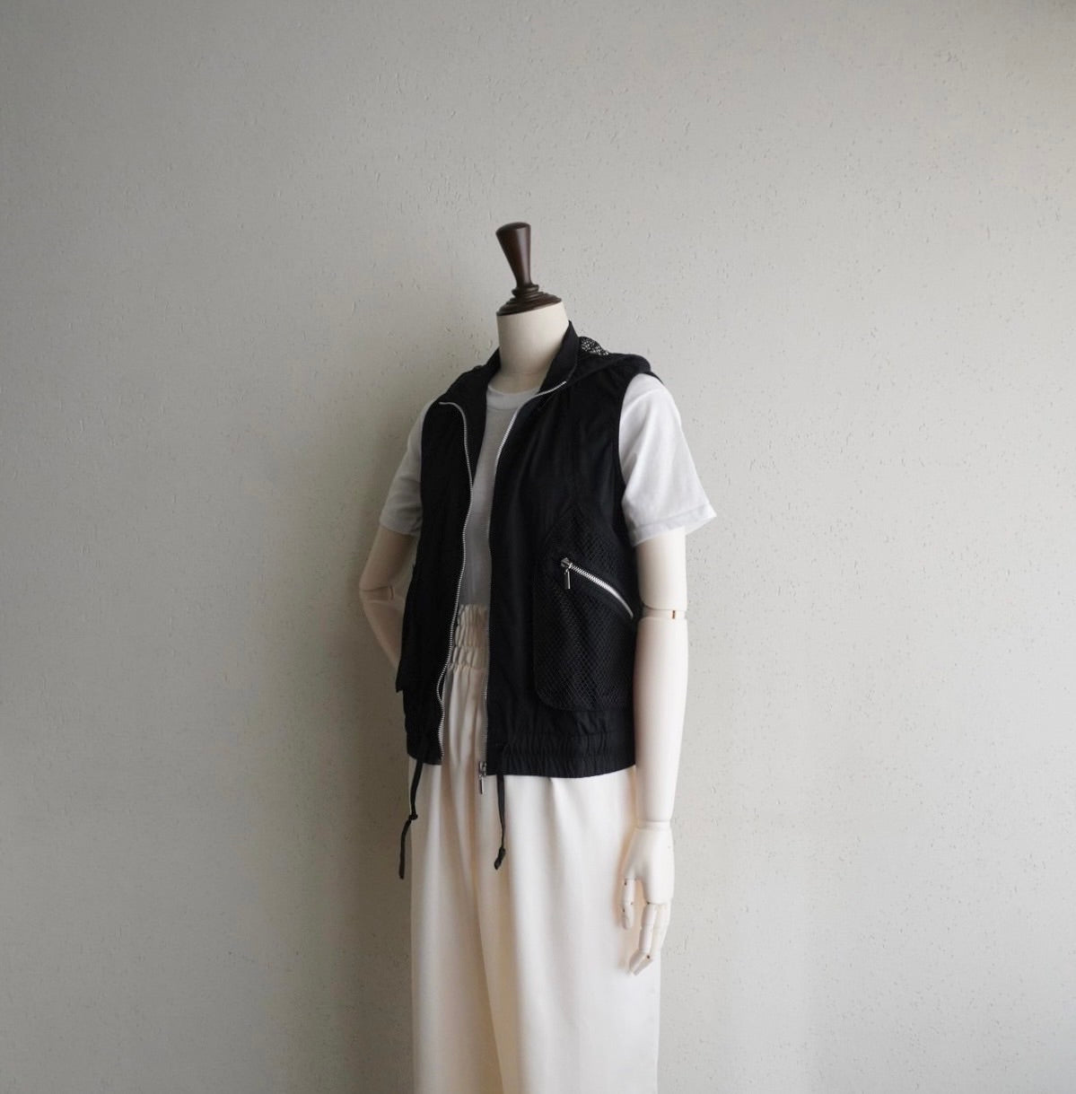 90s Mesh Design Cotton Vest