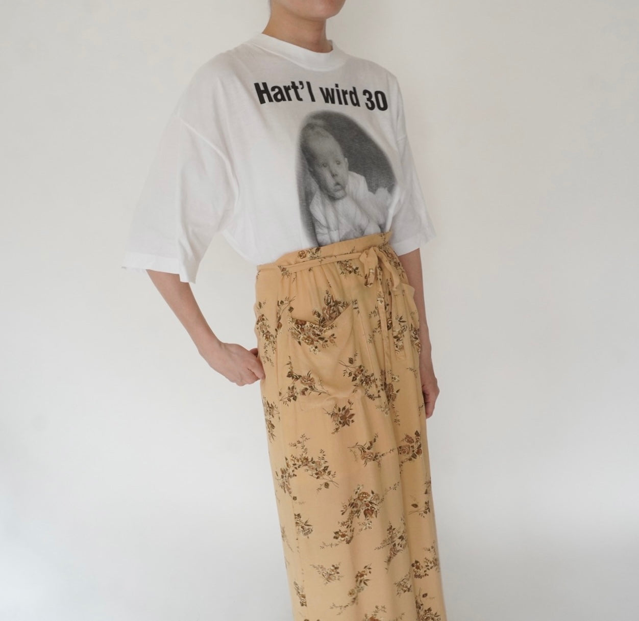 90s Photo Printed T-shirt Styled in USA