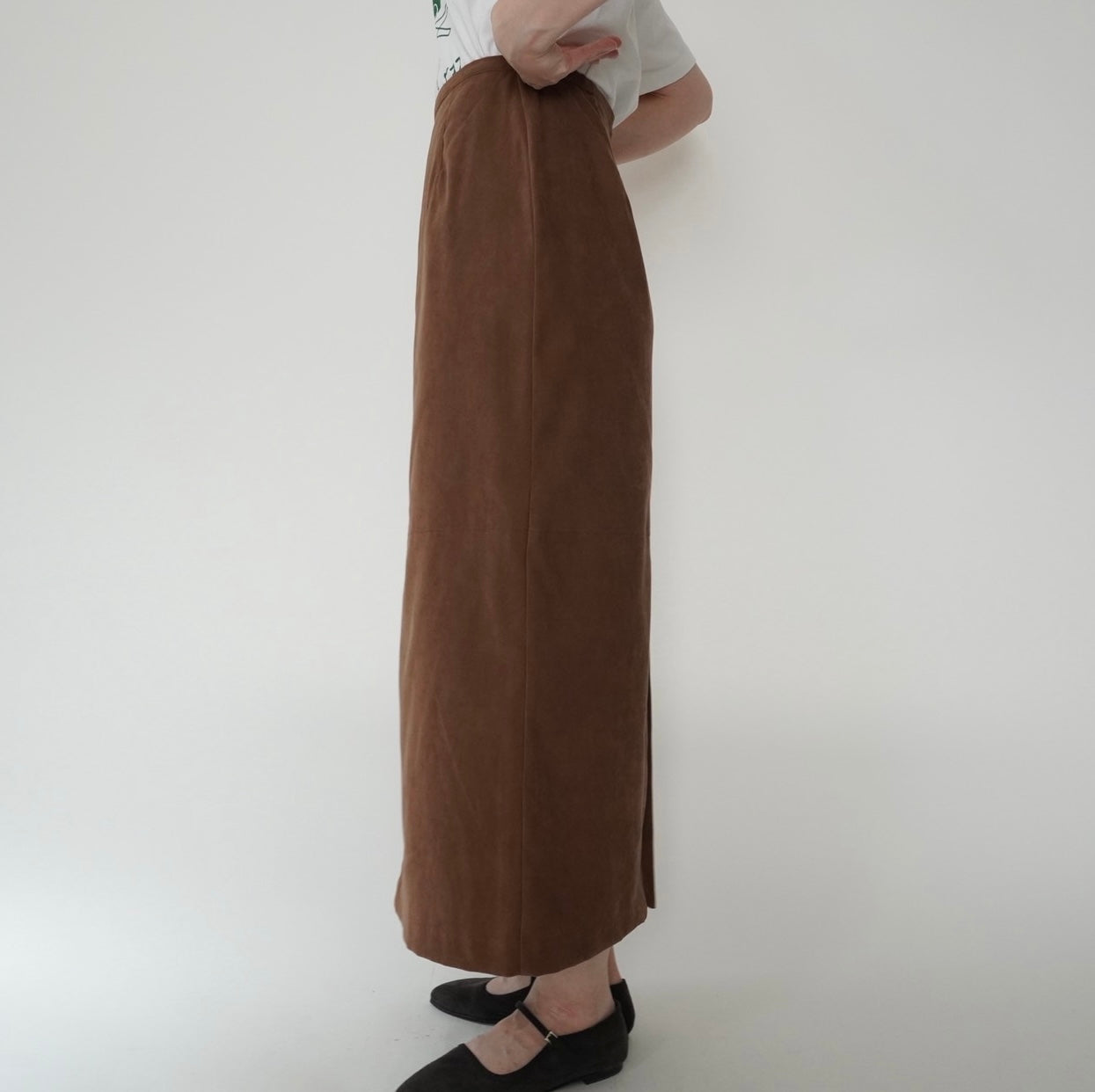90s Brown Skirt