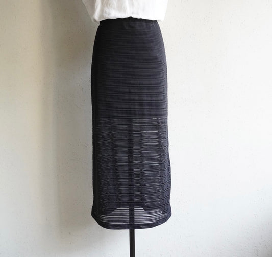 80s Sheer Skirt Made in USA