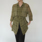 90s Plaid Long Shirt, Jacket