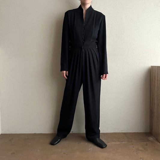 90s Black Jumpsuit
