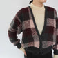 90s Pattern Mohair Cardigan