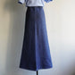 90s Denim Maxi Skirt Made in Italy