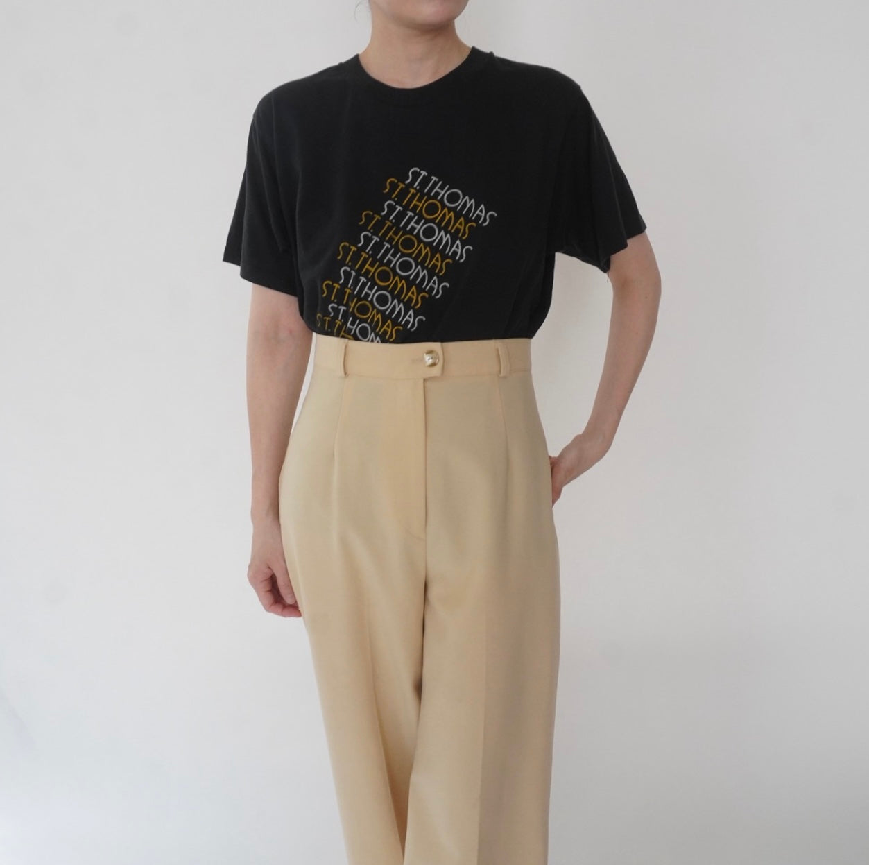 80s Printed T-shirt Made in USA