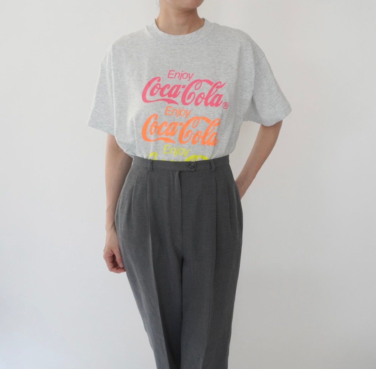 90s "Coca-Cola" Printed T-shirt Made in USA