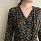 90s Rayon Dress Made in USA