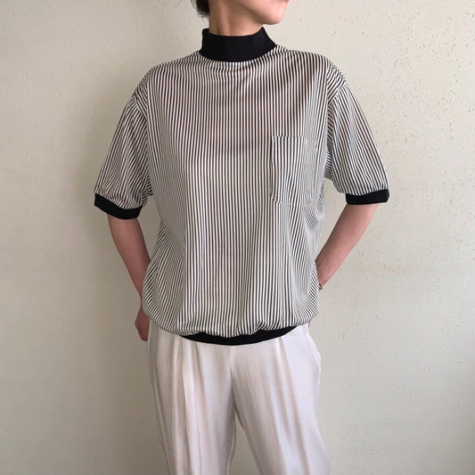 80s "ARROW"Stripe Top