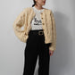 90s Wool Design Knit Cardigan Made in Ireland