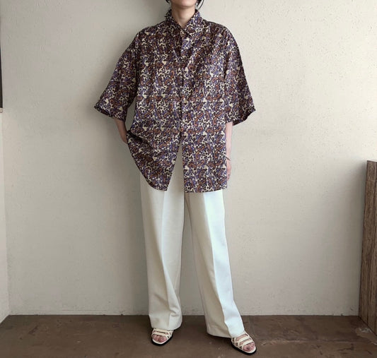 90s Paisley Blouse