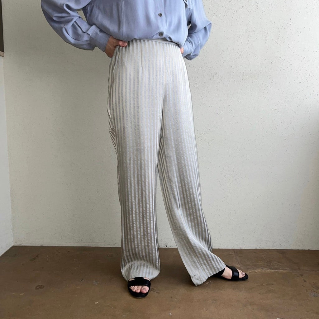 90s"Giorgio Armani" Striped Pants Made in Italy
