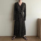 90s Rayon Dress Made in USA