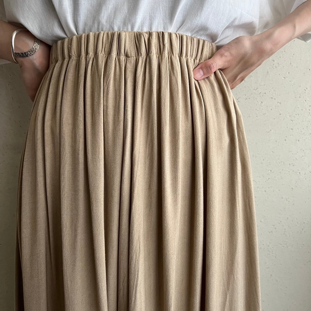 90s Rayon Skirt