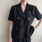 90s Black  Two-Piece Made in USA