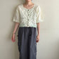 90s EURO Design Cotton Blouse